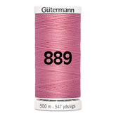 Gutermann naaigaren | 500m | 889 donker roze naaigaren GM - 500M - 889 - donker roze 4008015035983